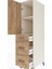 Kronos Dolap 2 Raflı 3 Çekmeceli Tek Kapaklı 44X59X182 Aytaşı-Çam 5