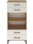 Arges Dolap 2 Raflı 4 Çekmeceli 60X30X134 Çam-Aytaşı 1