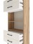 Arges Dolap 2 Raflı 4 Çekmeceli 60X30X134 Çam-Aytaşı 5