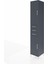 Hyperion Dolap 4 Raflı 3 Çekmeceli 2 Kapaklı 44X44X243 Antrasit-Antrasit 3