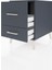 Kronos Komodin 2 Çekmeceli 44X59X64 Antrasit-Antrasit 4