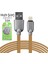Ally İPHONE5S6S788 Plus Zinc Alloy Dayanıklı 3.0A 1.5mm USB KABLO-(1903) 6