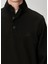 Siyah Yakası Fermuarlı Sweatshirt 6