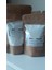 Incı Tozu Beyaz Mum Sonsuzluk Tozu Mum Doğal Mum 20 Adet Fitil ile Pearl Powder Candle 100GRAM 4