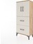 Hyperion Dolap Tek Raflı 2 Çekmeceli 2 Kapaklı 60X44X134 Çam-Aytaşı 3