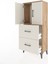 Hyperion Dolap Tek Raflı 2 Çekmeceli 2 Kapaklı 60X44X134 Çam-Aytaşı 4