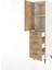 Hyperion Dolap 2 Raflı 3 Çekmeceli Tek Kapaklı 44X44X182 Aytaşı-Çam 4
