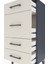 Arges Komodin 4 Çekmeceli 44X30X96 Antrasit-Aytaşı 5
