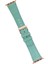 Apple Watch Uyumlu Deri Kordon 42-44-45MM Brn7 Yeşil 3