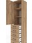 Hyperion Dolap 3 Raflı 5 Çekmeceli Tek Kapaklı 44X44X195 Çam-Çam 5