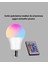 Renk Değiştiren Rgb LED Ampul 16 Renk Uzaktan Kumandalı 2025 Model 4