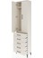 Arges Dolap 2 Raflı 5 Çekmeceli Tek Askılı 60X30X221 Aytaşı-Aytaşı 4