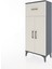 Hyperion Dolap 2 Raflı Tek Çekmeceli 2 Kapaklı 60X44X134 Antrasit-Aytaşı 3