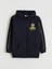 Yeni Sezon Kapüşonlu Fenerbahçe Baskılı Erkek Çocuk Fermuarlı Sweatshirt 1