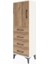 Arges Dolap 2 Raflı 4 Çekmeceli Tek Kapaklı 44X30X134 Aytaşı-Çam 3