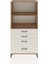 Hyperion Dolap 2 Raflı 4 Çekmeceli 88X44X182 Çam-Aytaşı 1