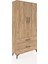 Arges Dolap 4 Raflı 2 Çekmeceli 2 Kapaklı 88X30X182 Çam-Çam 2