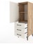 Hyperion Dolap 2 Raflı 3 Çekmeceli Tek Kapaklı 44X44X134 Çam-Aytaşı 4