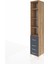 Hyperion Dolap 4 Raflı 4 Çekmeceli 44X44X243 Çam-Antrasit 3