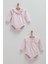 Cute Rabbıt Anvelop Uzun Kol Ikili Body - Caramell - BK1481 - Lila - 6 - 9 Ay - BK1481-LILA-6 - 9 Ay Lila 1