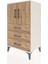 Hyperion Komodin 2 Raflı 3 Çekmeceli 2 Kapaklı 60X44X106 Aytaşı-Çam 3