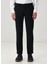 Slim Fit Lacivert Chino Pantolon 2