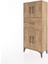 Hyperion Dolap Tek Raflı Tek Çekmeceli 4 Kapaklı 60X44X134 Çam-Çam 3