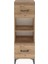 Arges Dolap 2 Raflı 2 Çekmeceli 44X30X134 Çam-Çam 1