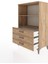 Hyperion Dolap 2 Raflı 3 Çekmeceli 88X44X134 Çam-Çam 4