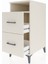 Kronos Komodin Tek Raflı 2 Çekmeceli 44X59X96 Aytaşı-Aytaşı 4