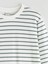 Yeni Sezon Bisiklet Yaka Çizgili Erkek Çocuk Sweatshirt 2