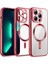 CPT16 iPhone 12 Pro Kılıf Kross Magneticsafe Kapak - Kırmızı 1