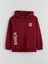 Yeni Sezon Kapüşonlu Barcelona Baskılı Erkek Çocuk Sweatshirt 1