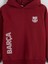 Yeni Sezon Kapüşonlu Barcelona Baskılı Erkek Çocuk Sweatshirt 2