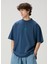 Medium Fit Lacivert T-Shirt 3