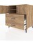 Kronos Şifonyer 2 Raflı 2 Çekmeceli 2 Kapaklı 88X59X96 Çam-Çam 4