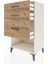 Hyperion Komodin 3 Çekmeceli 60X44X106 Aytaşı-Çam 4