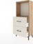 Hyperion Dolap Tek Raflı 2 Çekmeceli 60X44X134 Çam-Aytaşı 4