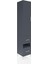 Hyperion Dolap 3 Raflı 2 Çekmeceli Tek Askılı 44X44X243 Antrasit-Antrasit 2