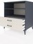 Kronos Şifonyer 2 Raflı 2 Çekmeceli 88X59X96 Antrasit-Aytaşı 4