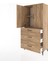 Hyperion Dolap 2 Raflı 3 Çekmeceli 2 Kapaklı 88X44X182 Çam-Çam 4