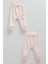 Cute Rabbıt Cep Detaylı Patiksiz Ikili Pantolon - Caramell - APK1486 - Pembe - 9 - 12 Ay - APK1486-PEMBE-9 - 12 Ay Pembe 1