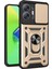 CPT16 Infinix Hot 30 5g Kılıf Pars Lens Yüzüklü Silikon - Gold 1