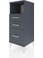 Hyperion Komodin Tek Raflı 3 Çekmeceli 44X44X106 Antrasit-Antrasit 3