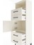 Arges Dolap 2 Raflı 4 Çekmeceli Tek Kapaklı 44X30X134 Aytaşı-Aytaşı 5