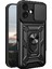 CPT16 Apple iPhone 17 Pars Lens Yüzüklü Silikon - Siyah 2