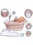 7600220368 Baby Nurse Sesli ve Işıklı Balneo Banyo Seti -Simba 3