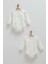 Cute Bear Çıtçıtlı Ikili Body - Caramell - BE1462 - Ekru - 3 - 6 Ay - BE1462-EKRU-3 - 6 Ay Ekru 1