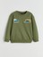 Yeni Sezon Bisiklet Yaka Erkek Çocuk Sweatshirt 1