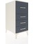 Kronos Komodin 4 Çekmeceli 44X59X96 Aytaşı-Antrasit 2